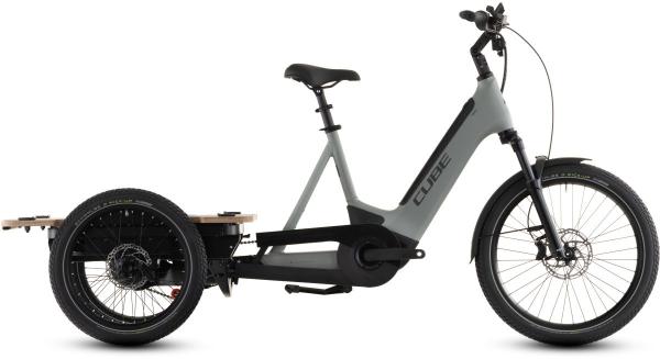 Cube Trike Flatbed Hybrid 750 swampgrey'n'reflex Größe: 24" / 20": ONE SIZE