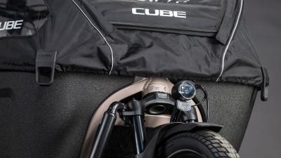 Cube Cargo Hybrid Comfort Pro Family 800 oatgrey'n'reflex Größe: 26" / 20": ONE SIZE Produktbild 6