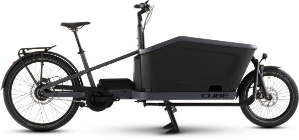 Cube Cargo Hybrid Comfort SLX 800 stonegrit'n'black Größe: 26" / 20": ONE SIZE