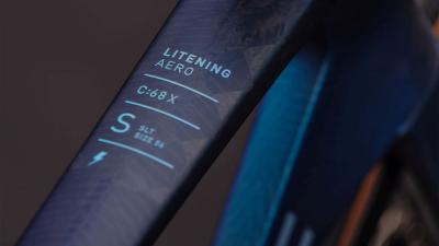 Cube Litening AERO C:68X SLT atlantisgrid'n'ice Größe: 50 cm Produktbild 2