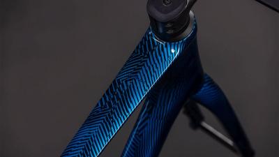 Cube Litening AIR C:68X Frameset liquidbluegrid'n'chrome Größe: 54 cm Produktbild 1