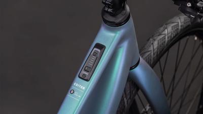 Cube Editor Hybrid SLT 400X smaragdgrey'n'prism Größe: Trapeze 58 cm Produktbild 1