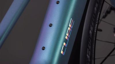 Cube Editor Hybrid SLT 400X FE smaragdgrey'n'prism Größe: Trapeze 54 cm Produktbild 2