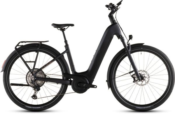 Cube Nuride Hybrid SLX 800 black'n'gold Gr&ouml;&szlig;e: Easy Entry 58 cm