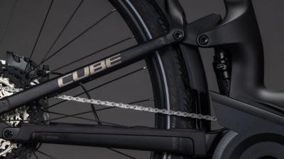 Cube Kathmandu Hybrid ONE11 HPC SLT 800 carbon'n'silverdust Größe: Easy Entry 46 cm Produktbild 4