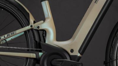 Cube Kathmandu Hybrid ONE11 HPC SLT 800 glintsand'n'oatgrey Größe: Easy Entry 46 cm Produktbild 3