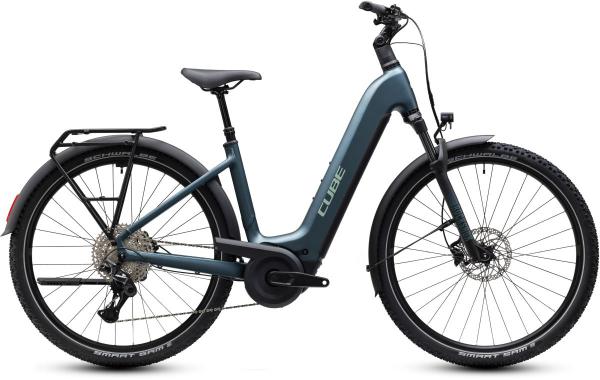 Cube Nuride Hybrid Pro 800 deepteal'n'blue Gr&ouml;&szlig;e: Easy Entry 46 cm