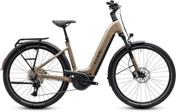 Cube Nuride Hybrid Pro 800 cappuccino'n'black Gr&ouml;&szlig;e: Easy Entry 58 cm