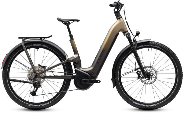 Cube Nuride Hybrid ONE11 HPC SLX 800 goldenbrown'n'black Gr&ouml;&szlig;e: Easy Entry 54 cm