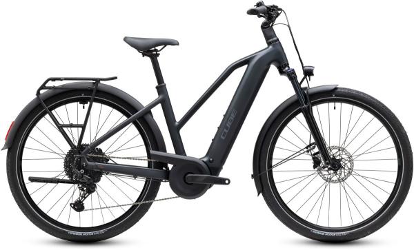Cube Touring Hybrid ONE 600  grey'n'coolgrey Gr&ouml;&szlig;e: Trapeze 54 cm