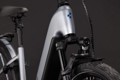 Cube Kathmandu Hybrid EXC 800 slategrey'n'chrome Gr&ouml;&szlig;e: Easy Entry 46 cm Produktbild 4