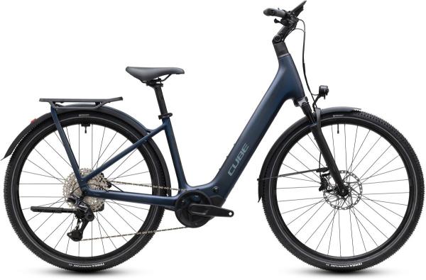 Cube Kathmandu Hybrid C:62 Pro 400X liquidsteel'n'prizm Gr&ouml;&szlig;e: Easy Entry 58 cm