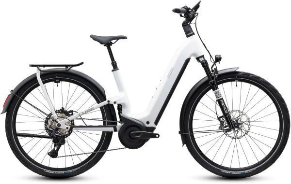 Cube Kathmandu Hybrid ONE11 HPC SLX 800 metallicwhite'n'prizm Gr&ouml;&szlig;e: Easy Entry 54 cm