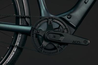 Cube Editor Hybrid SLX 400X FE glitterteal'n'black Gr&ouml;&szlig;e: 50 cm Produktbild 3