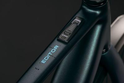 Cube Editor Hybrid SLX 400X FE glitterteal'n'black Gr&ouml;&szlig;e: 58 cm Produktbild 2