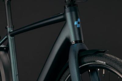 Cube Editor Hybrid SLX 400X FE glitterteal'n'black Gr&ouml;&szlig;e: 62 cm Produktbild 5
