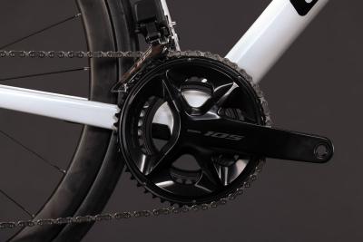 Cube Attain C:62 SLX metallicwhite'n'black Gr&ouml;&szlig;e: 53 cm Produktbild 4