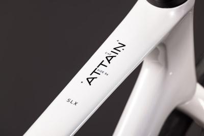Cube Attain C:62 SLX metallicwhite'n'black Gr&ouml;&szlig;e: 56 cm Produktbild 2