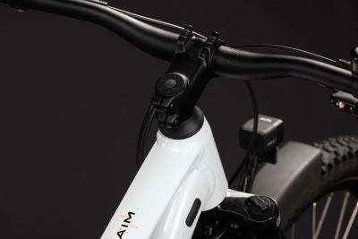 Cube Aim ONE FE metallicwhite'n'black Gr&ouml;&szlig;e: L Produktbild 1