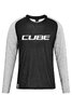CUBE VERTEX Rundhalstrikot langarm Größe: XXXL