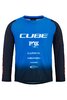 CUBE VERTEX Trikot ROOKIE X Actionteam langarm Größe: XXS (86/92)